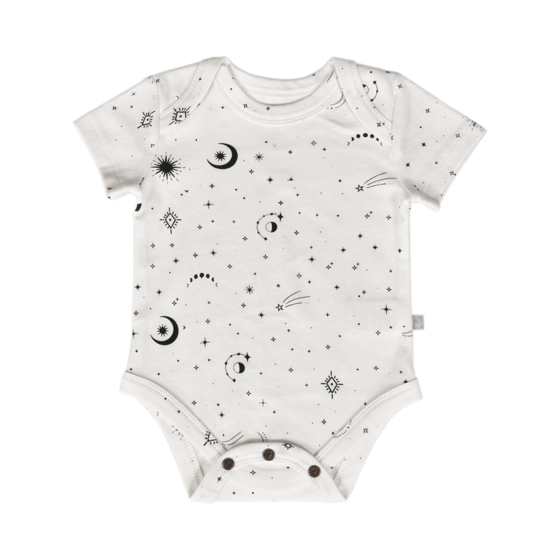 Celestial Organic Baby Bodysuit for Boys and Girls