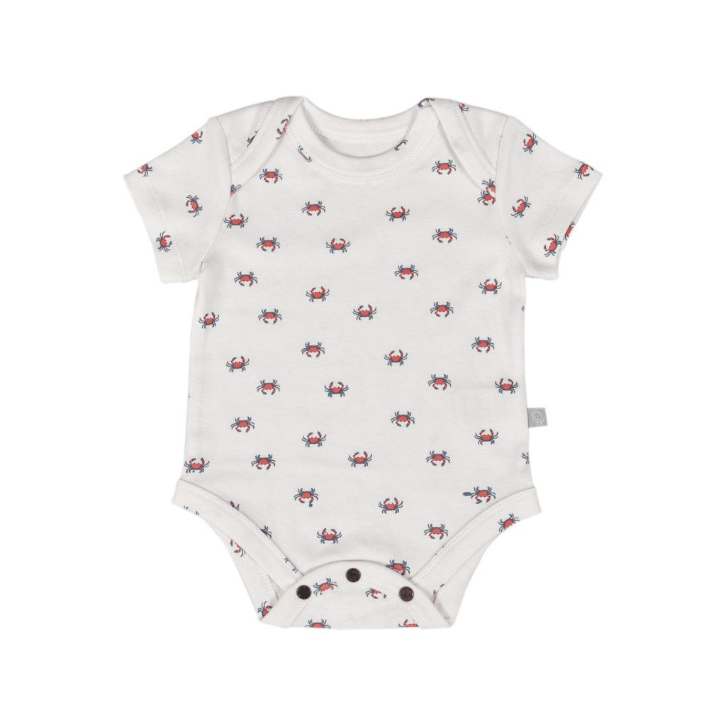 Crab Lap Bodysuit for Babies
