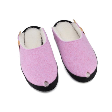 Experience Ultimate Comfort with TOKU's Coziest Lambswool Slippers by Omaking at www.brixbailey.com