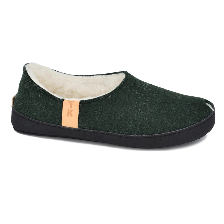 TOKU Budapest Slippers with Real Lambswool Lining - Handmade & Eco-Friendly Comfort by Omaking at www.brixbailey.com