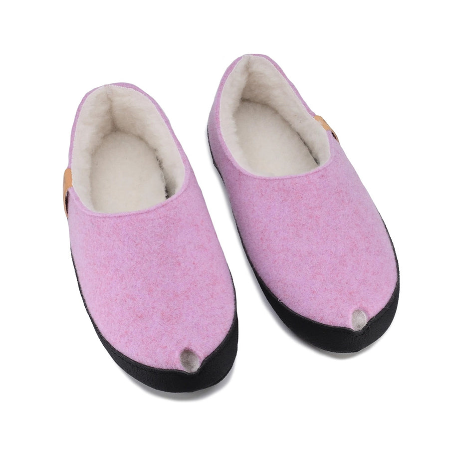 TOKU Budapest Slippers with Real Lambswool Lining - Comfort & Eco-Friendly Crafted in Estonia by Omaking at www.brixbailey.com