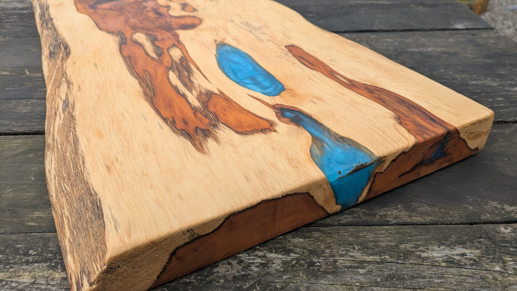 Yew food presentation board