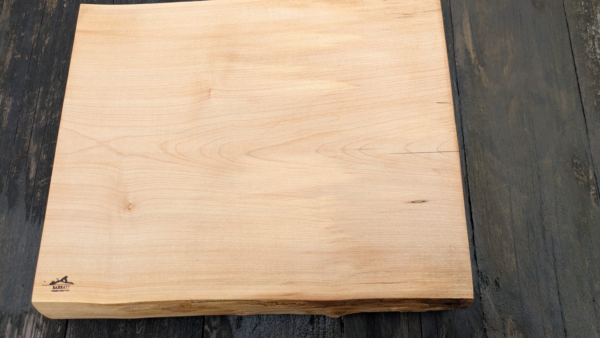 Sycamore with blue chopping board