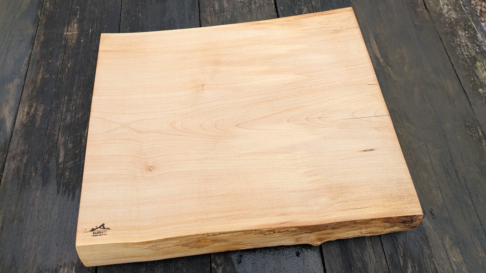 Sycamore with blue chopping board