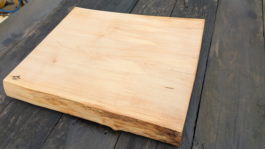 Sycamore with blue chopping board