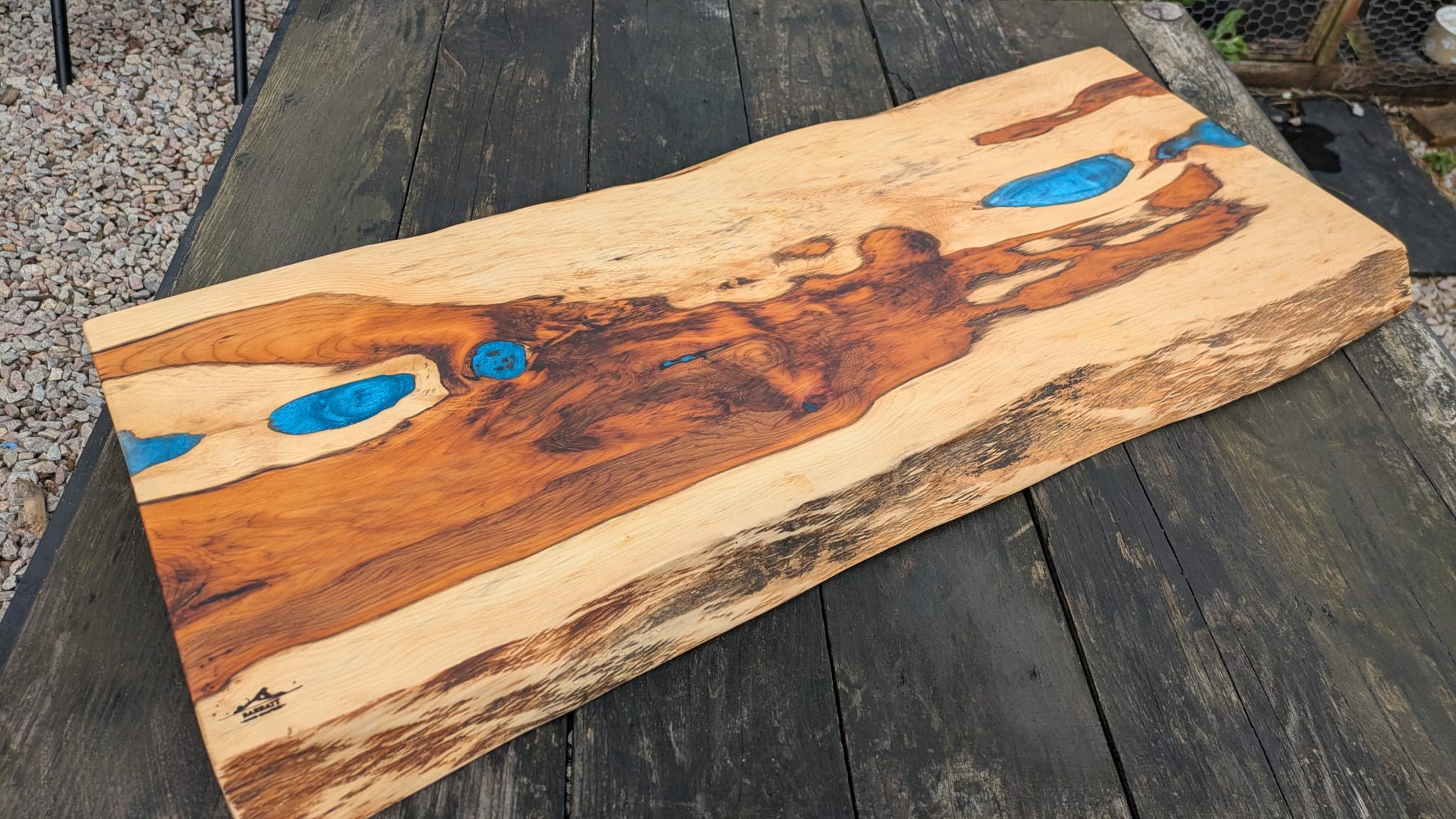 Yew food presentation board