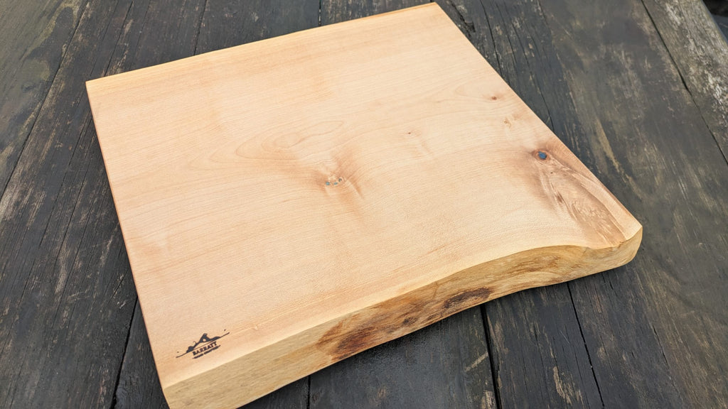 Sycamore with blue chopping board
