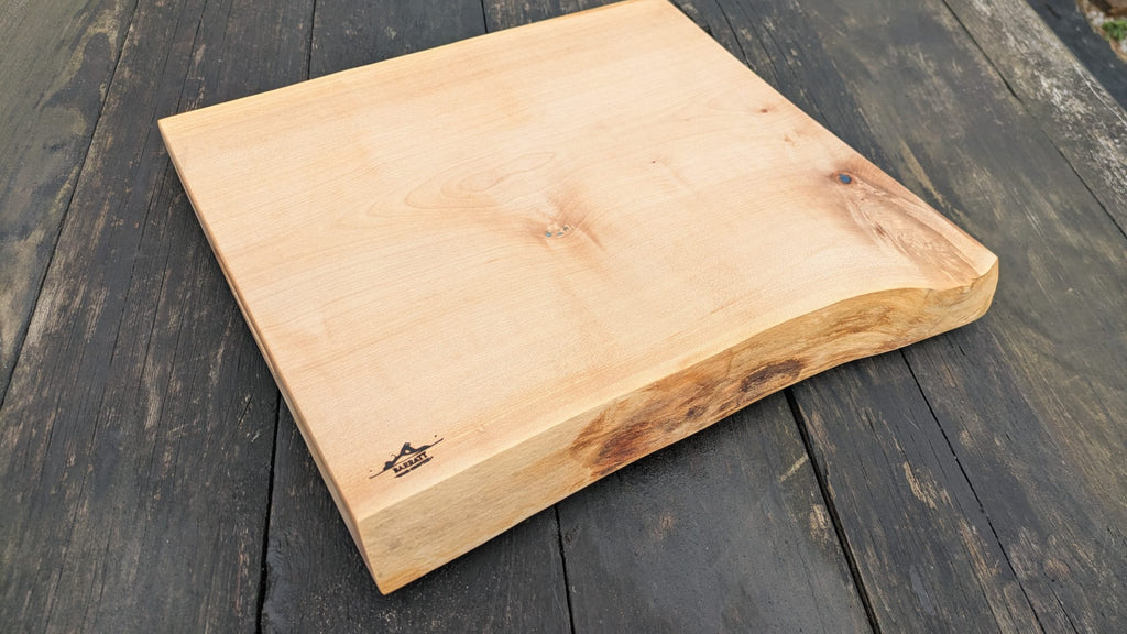 Sycamore with blue chopping board