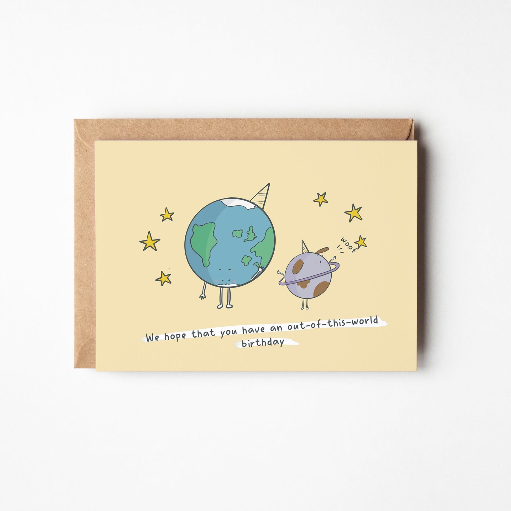 Out of This World Birthday Card