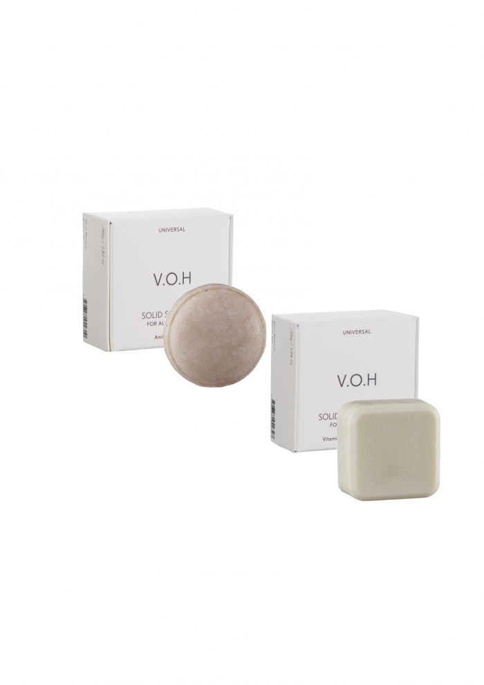 Eco-Friendly VOH Shampoo & Conditioner Set – Zero Waste Hair Care by V.O.H at www.brixbailey.com