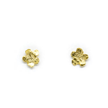 Forget-Me-Not Silver Earrings – Handcrafted SPRING Collection by Agnes Veski Jewellery at www.brixbailey.com