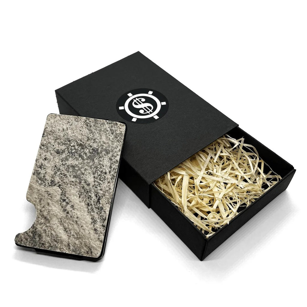Mere Marmor Cardholder – Eco-Friendly & Theft-Proof Design by Seif Design at www.brixbailey.com