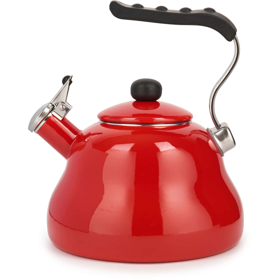 La Cafetière Red Whistle Kettle – Durable, Ergonomic, 2L Capacity by La Cafetière at www.brixbailey.com