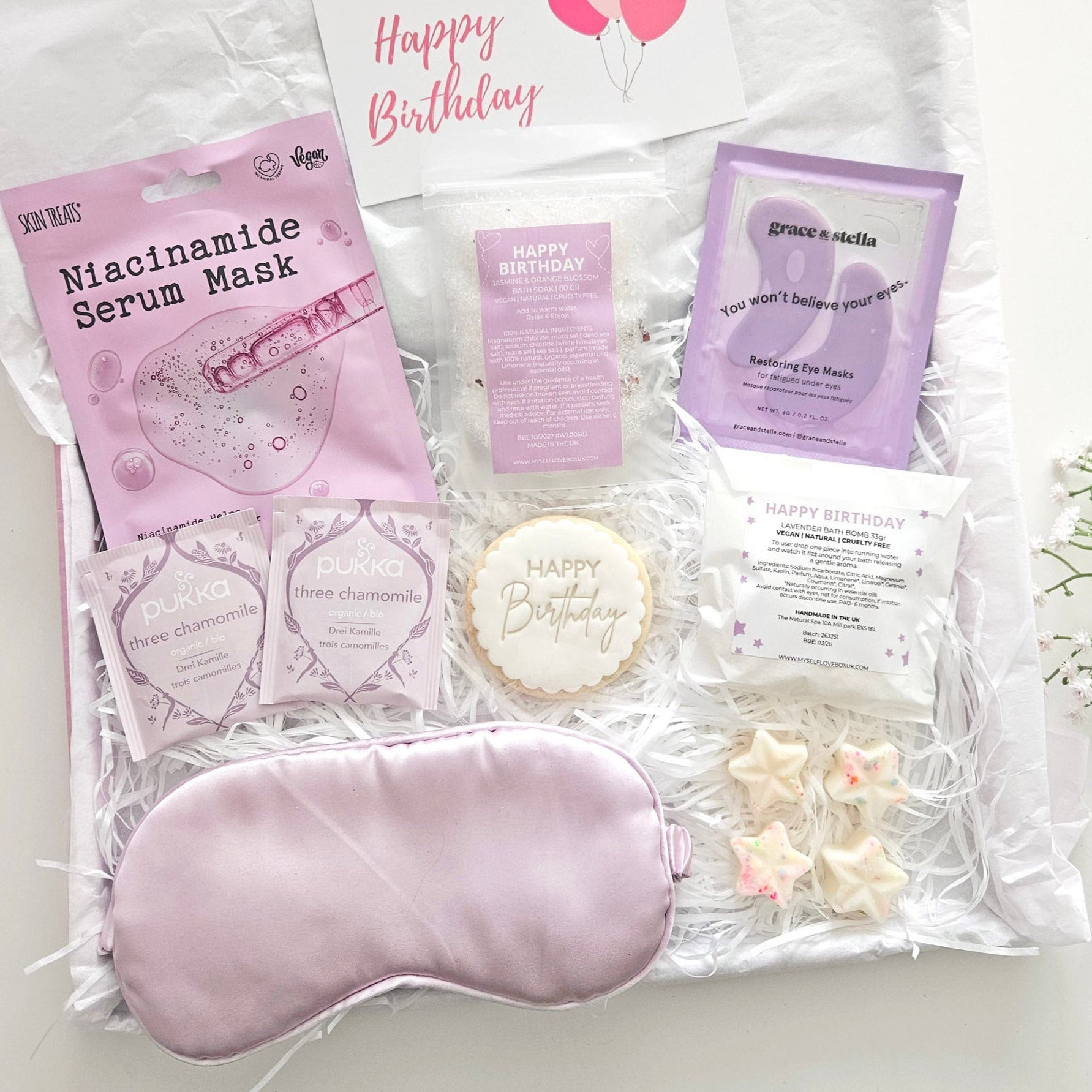 Birthday Pamper Box Letterbox Gift