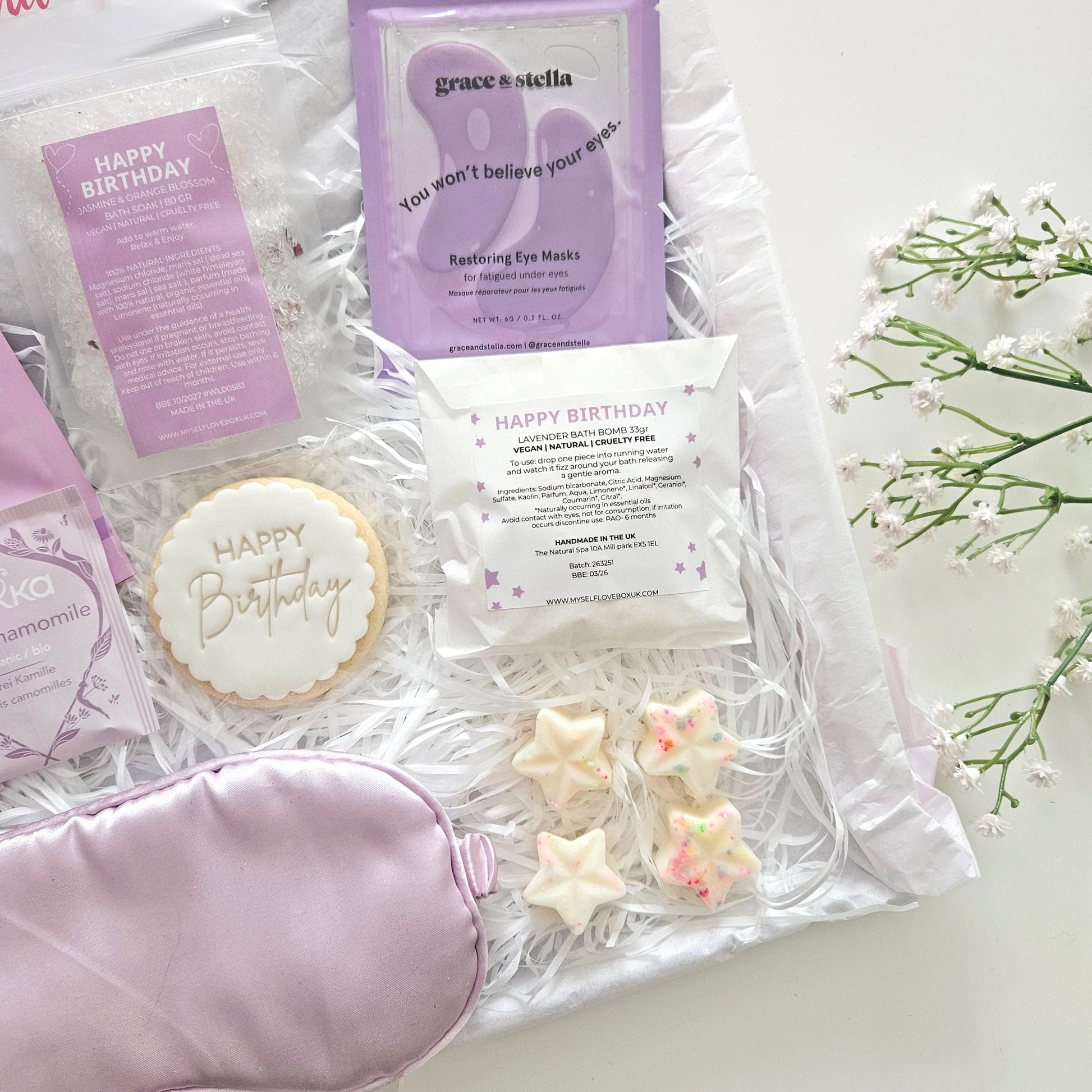 Birthday Pamper Box Letterbox Gift