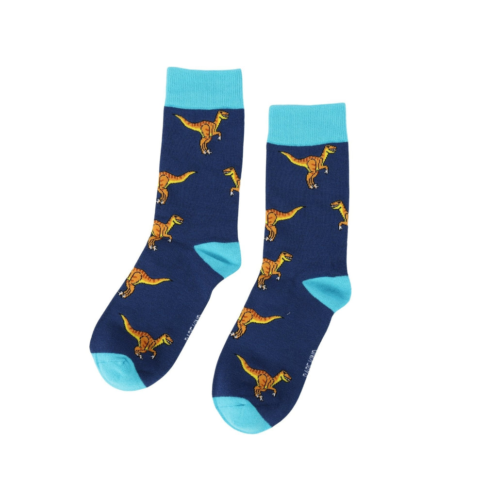 Save the Velociraptors Bamboo Socks