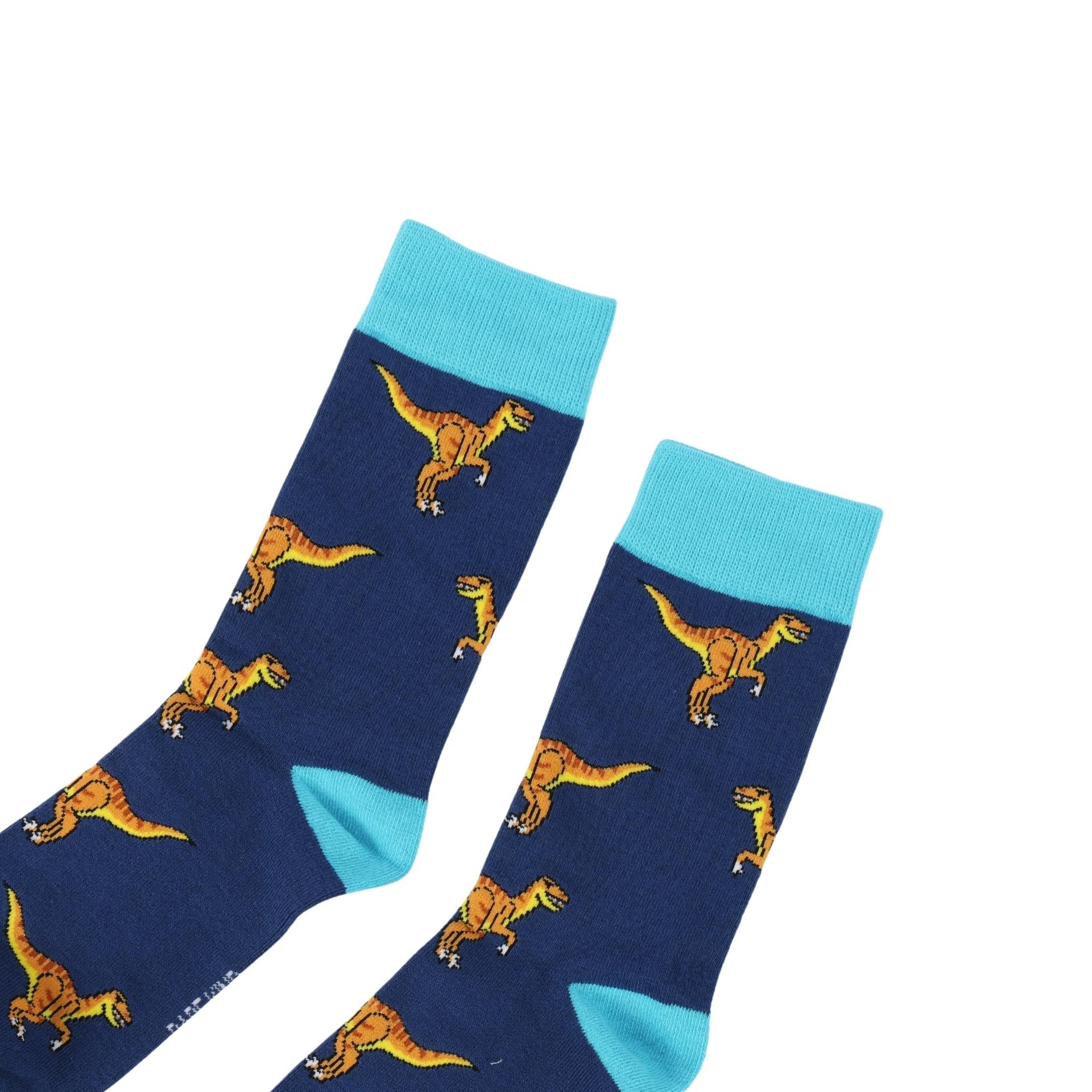 Save the Velociraptors Bamboo Socks
