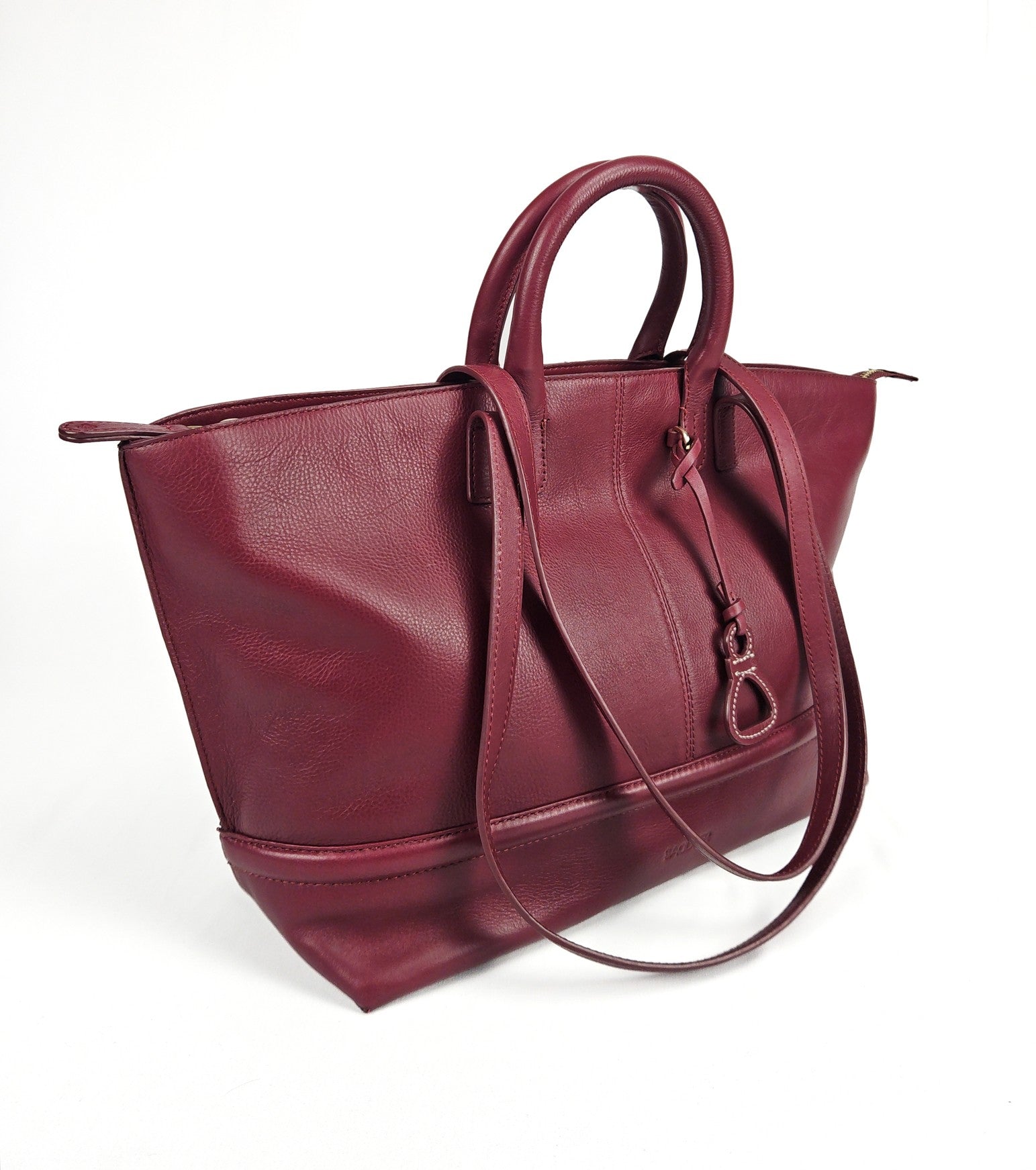 Victoria Oversize East West Tote Bag for Women - handmade by Saddler