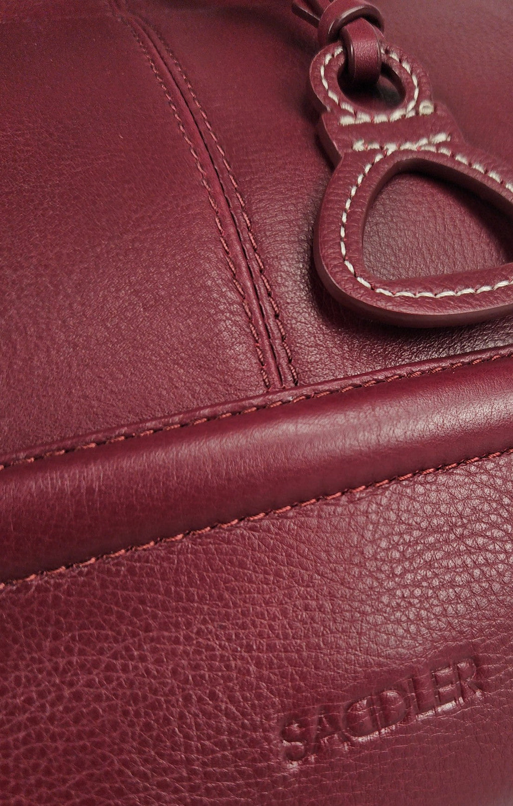 Victoria Oversize East West Tote Bag for Women - handmade by Saddler