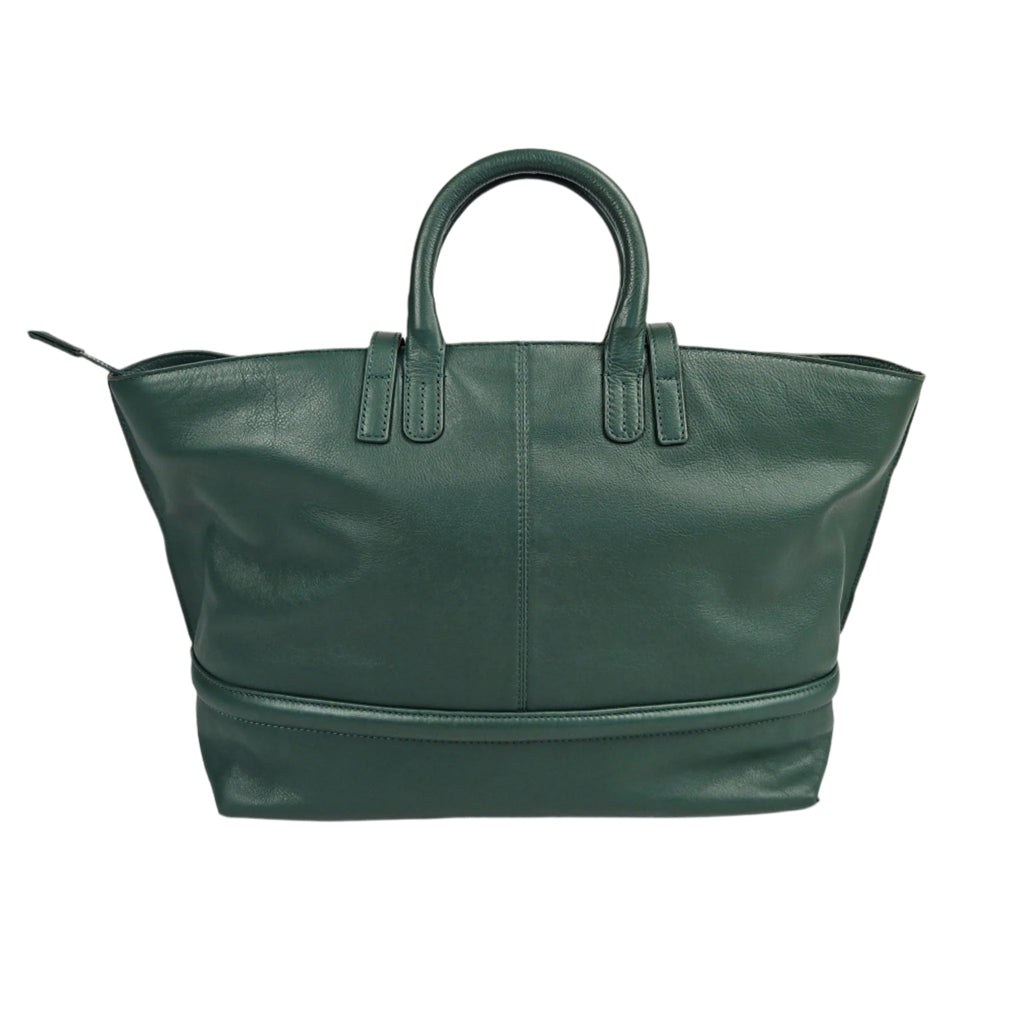 Victoria Oversize East West Tote Bag for Women - handmade by Saddler