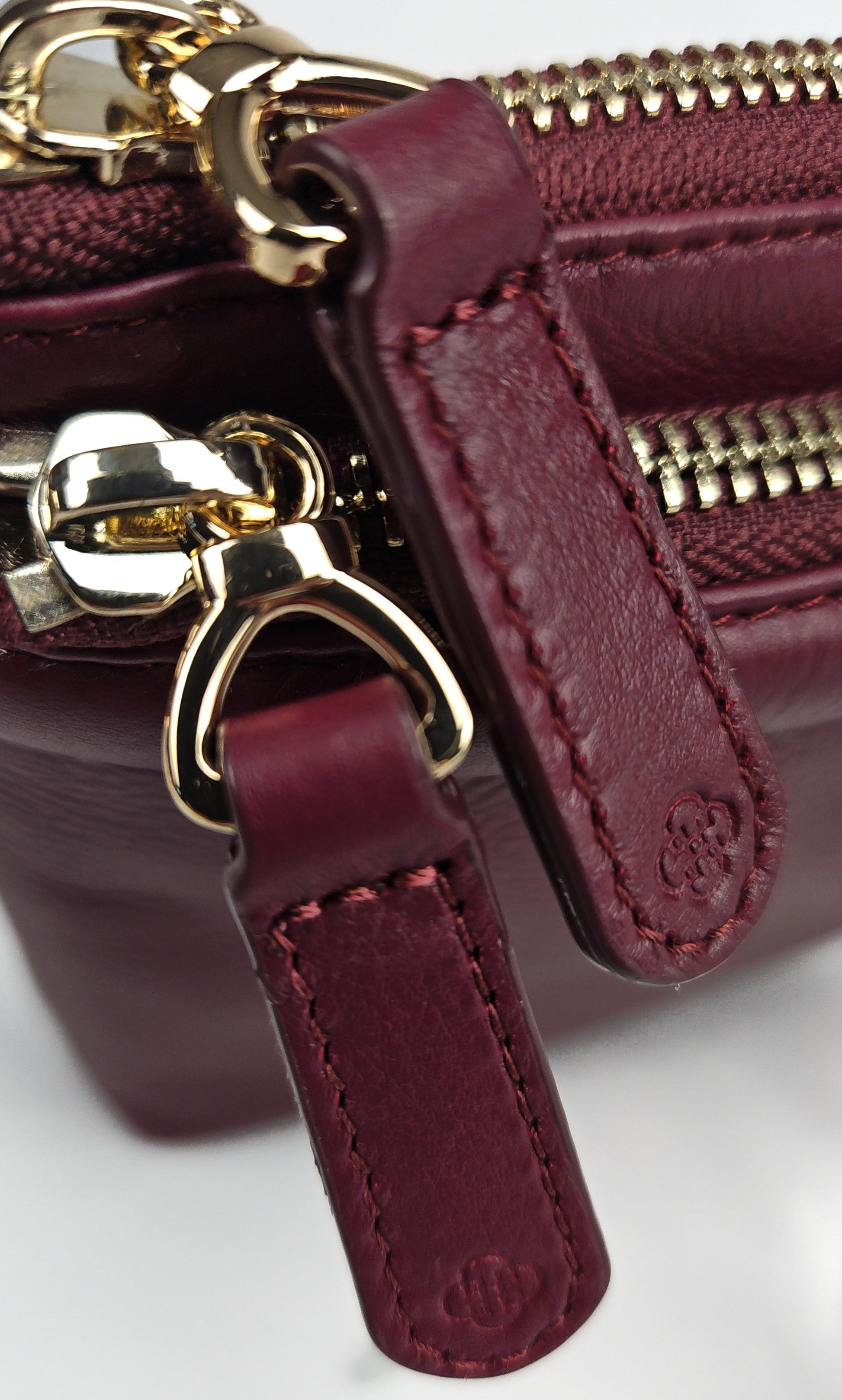 Heather Leather Clutch and Crossbody Bag, Handmade and Versatile