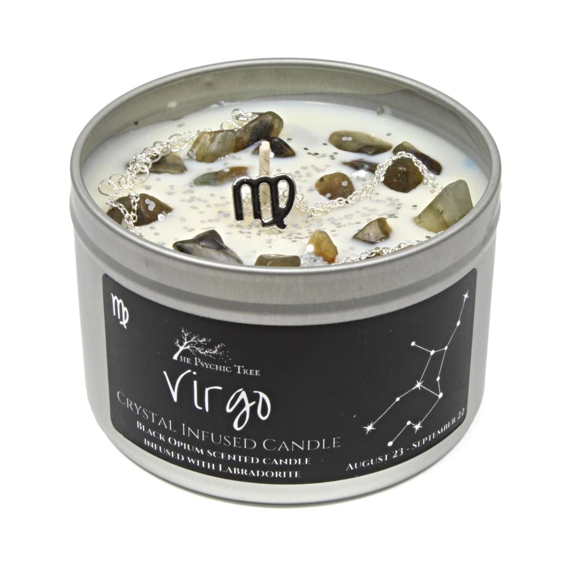 Virgo Crystal and Jewellery Scented Candle