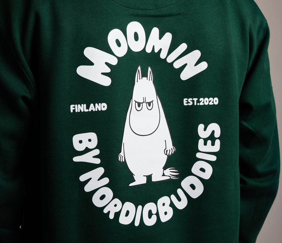 Unisex Minimalistic Moomin Hoodie – Nordicbuddies Cotton Blend by Moomin by NordicBuddies at www.brixbailey.com