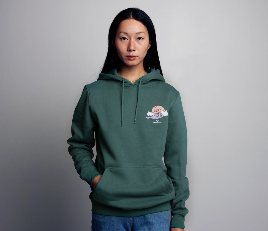 Unisex Green Moomin Sweatshirt – Nordicbuddies Stylish Cotton Blend by Moomin by NordicBuddies at www.brixbailey.com