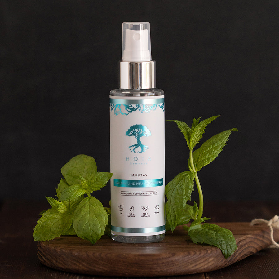 Organic Peppermint Distilled Spray – Refreshing & Soothing by HOIA at www.brixbailey.com