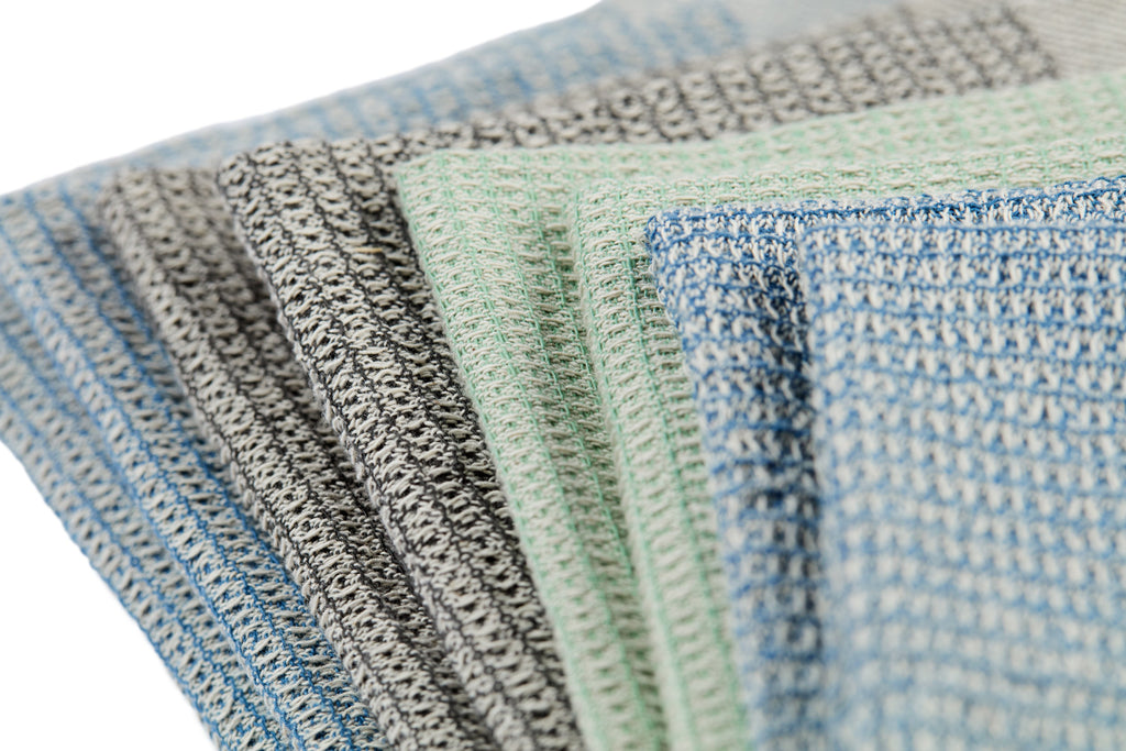 Waffle Weave Wash Cloths Set of 8