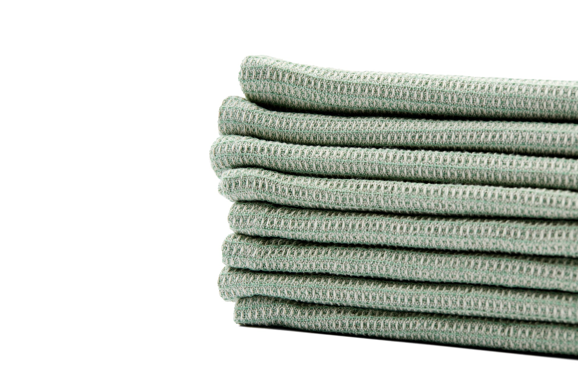 Waffle Weave Wash Cloths Set of 8