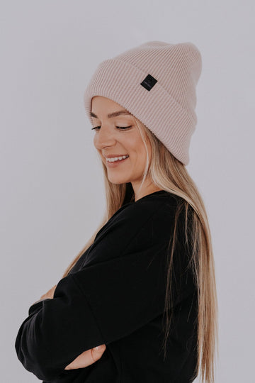 Innovative 3D-Knit Merino Wool Winter Hat – Seamless & Warm by Breden at brixbailey.com