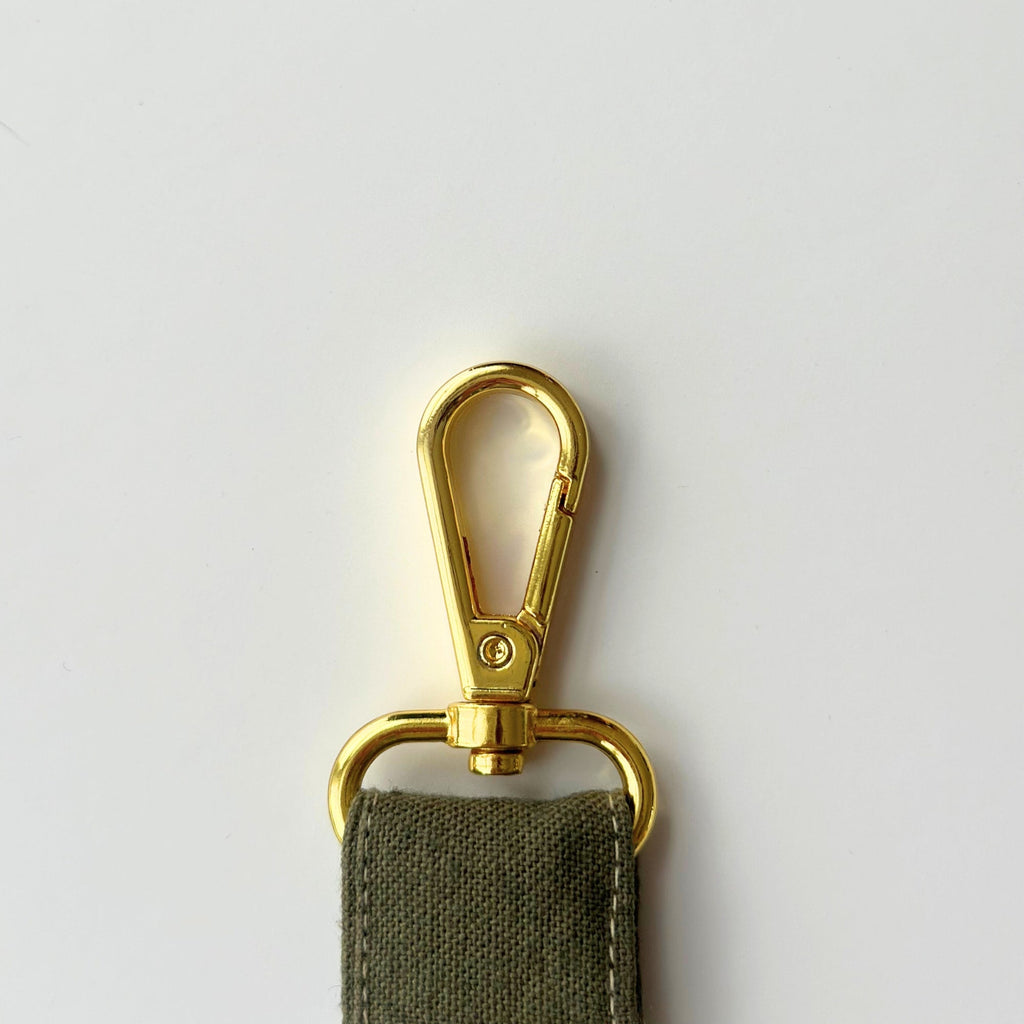 Olive Wristlet Keychain