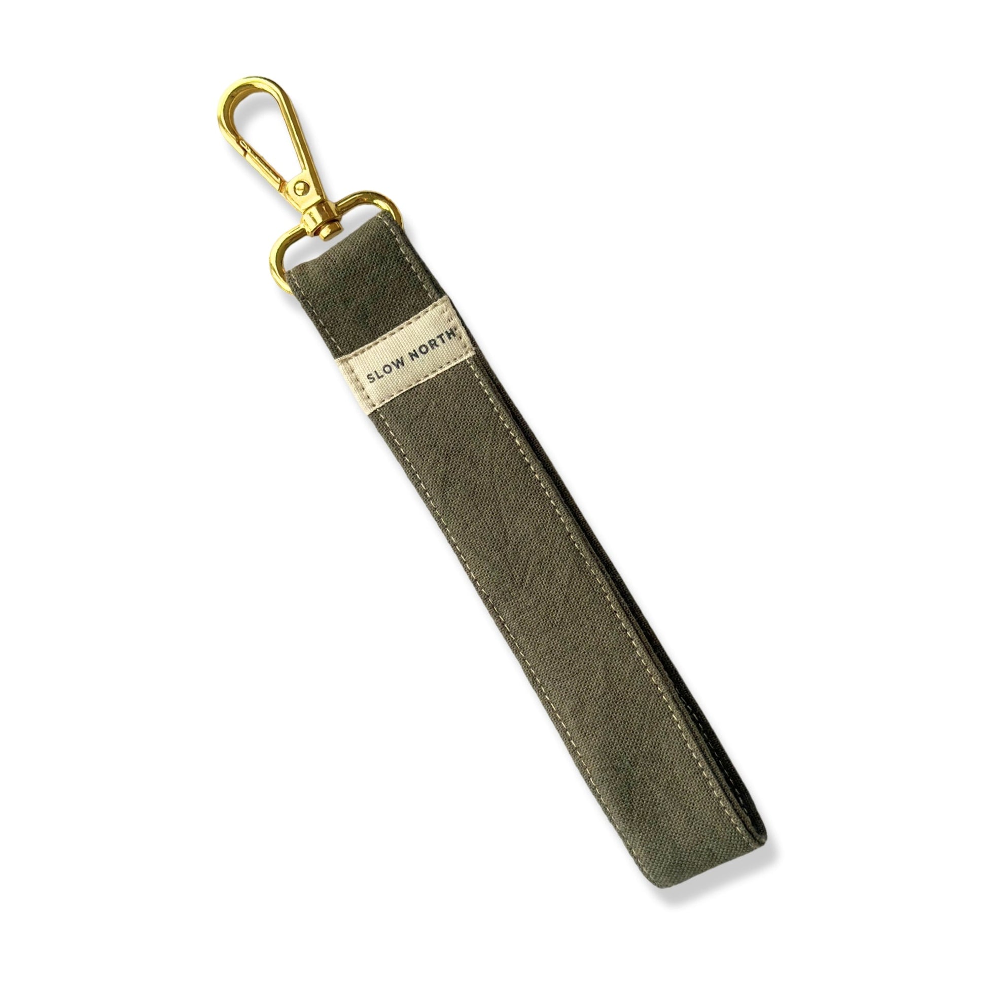 Olive Wristlet Keychain
