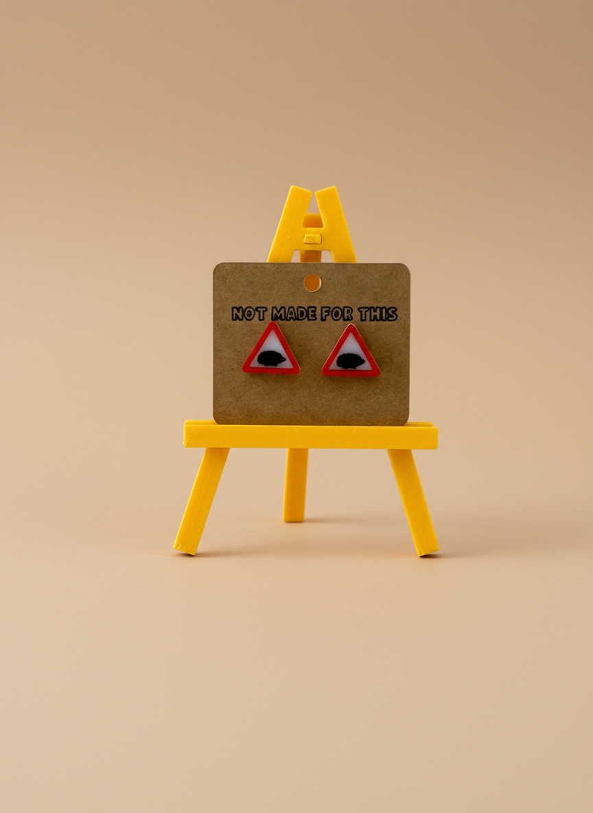 Hedgehog Stud Earring