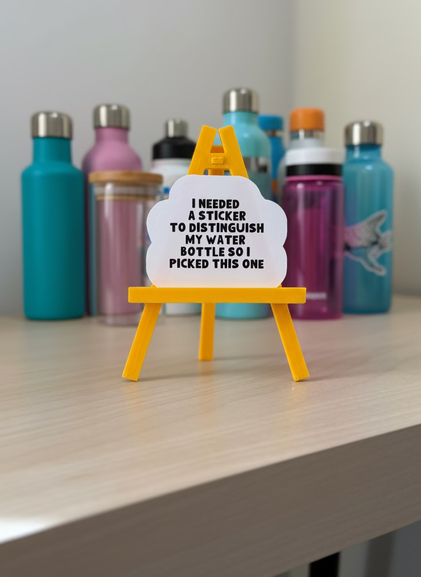 Water Bottle Sticker Not Made For This
