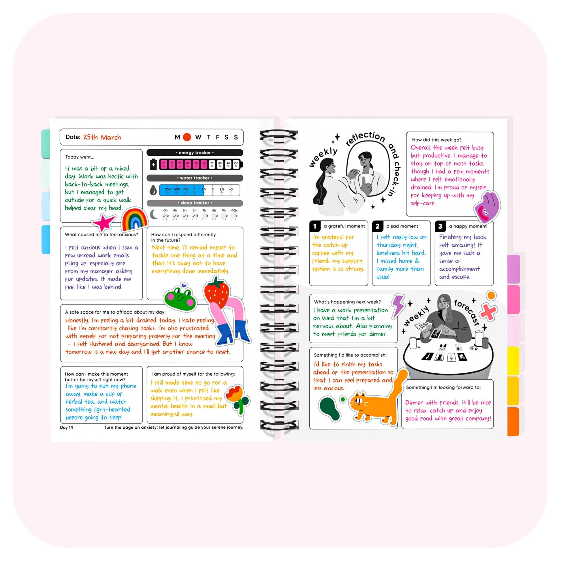 Anxiety Spiral Journal