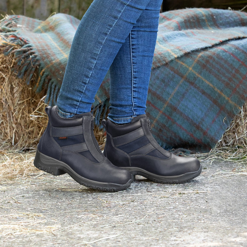 Storm Waterproof Jodhpur Boots in Blue