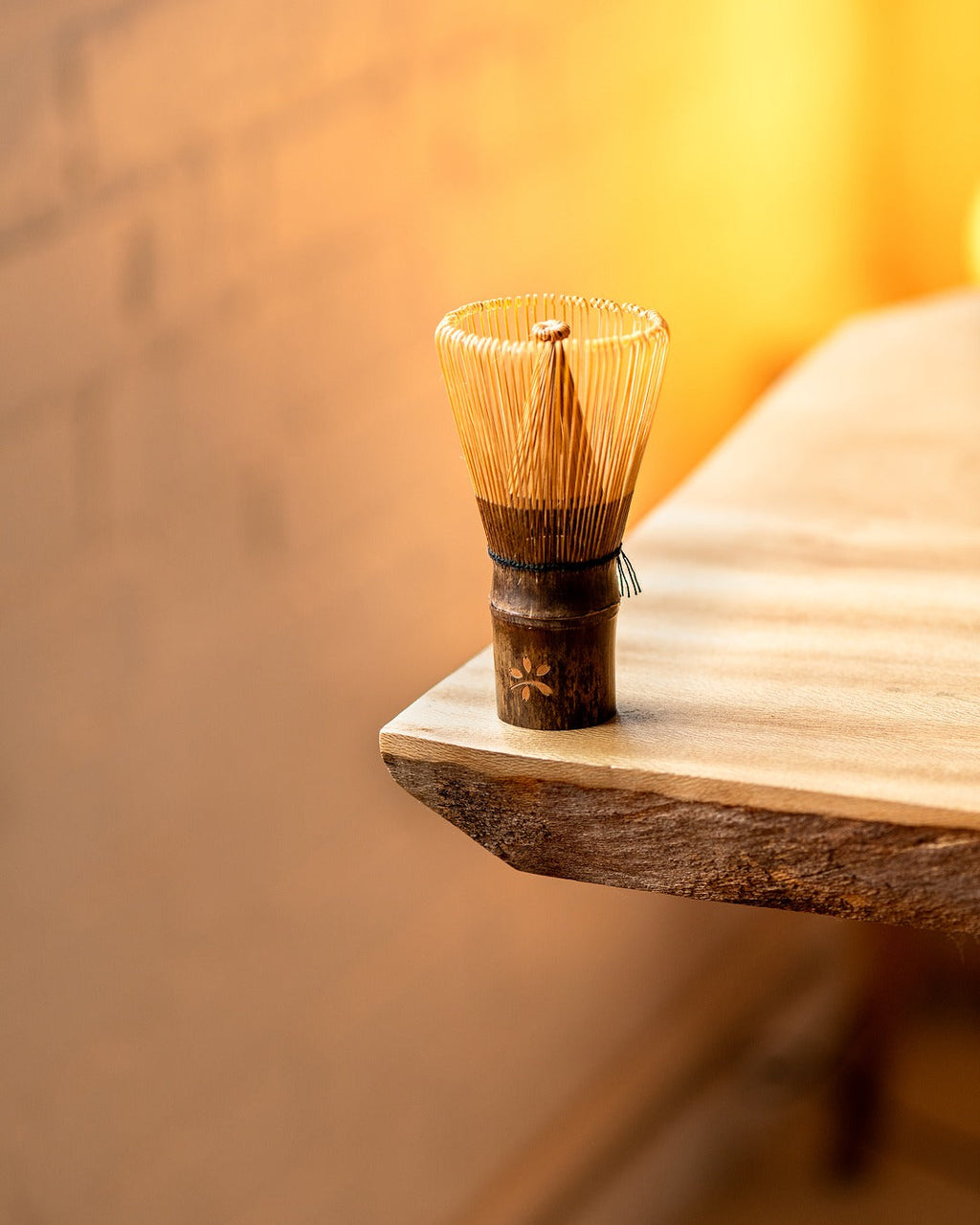 Dark Brown Bamboo Matcha Whisk