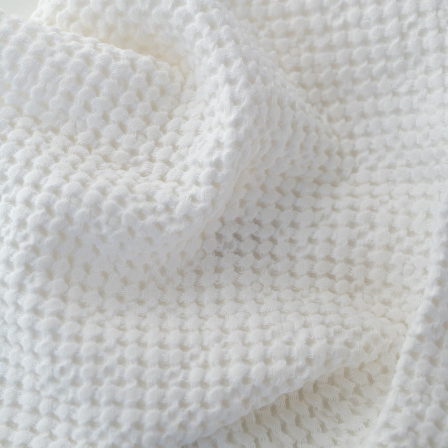 Luxurious Honeycomb Waffle Bath Towel – Soft, Quick-Dry & Eco-Friendly by Linen Tales at www.brixbailey.com