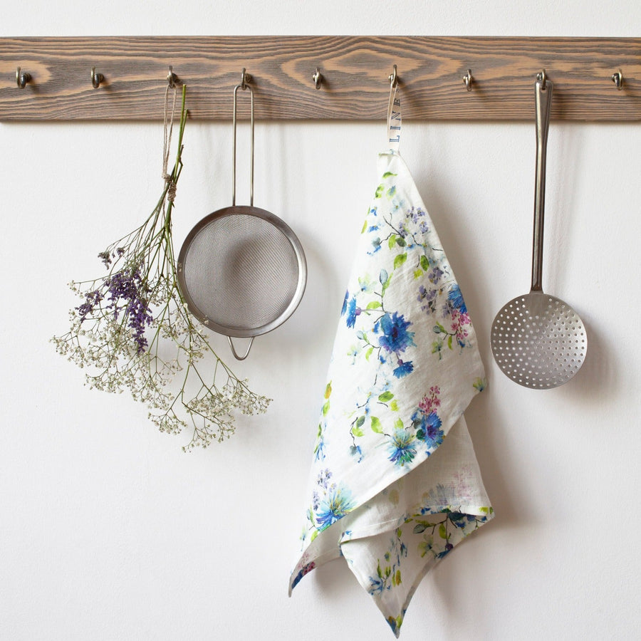 Vintage Linen Kitchen Towel – Durable & Quick-Dry by Linen Tales at www.brixbailey.com