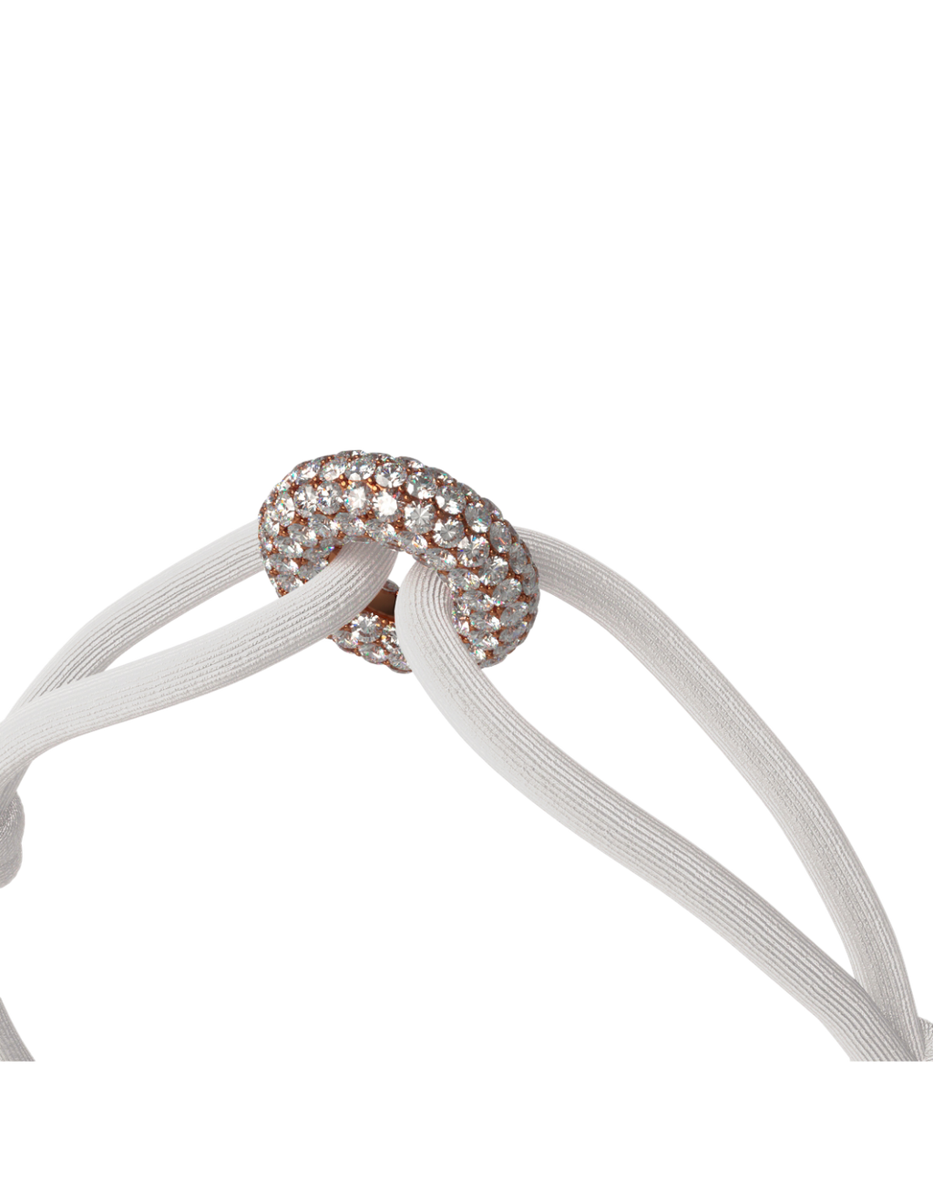 Rose Soho Pavé Cord Bracelet