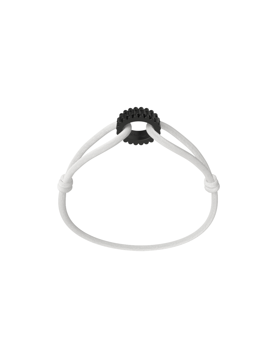 Carbon Regent Cord Bracelet