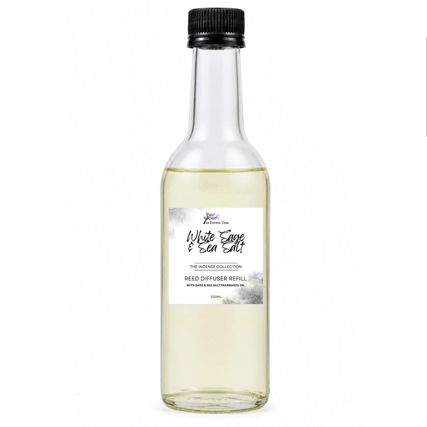 White Sage and Sea Salt Crystal Infused Reed Diffuser