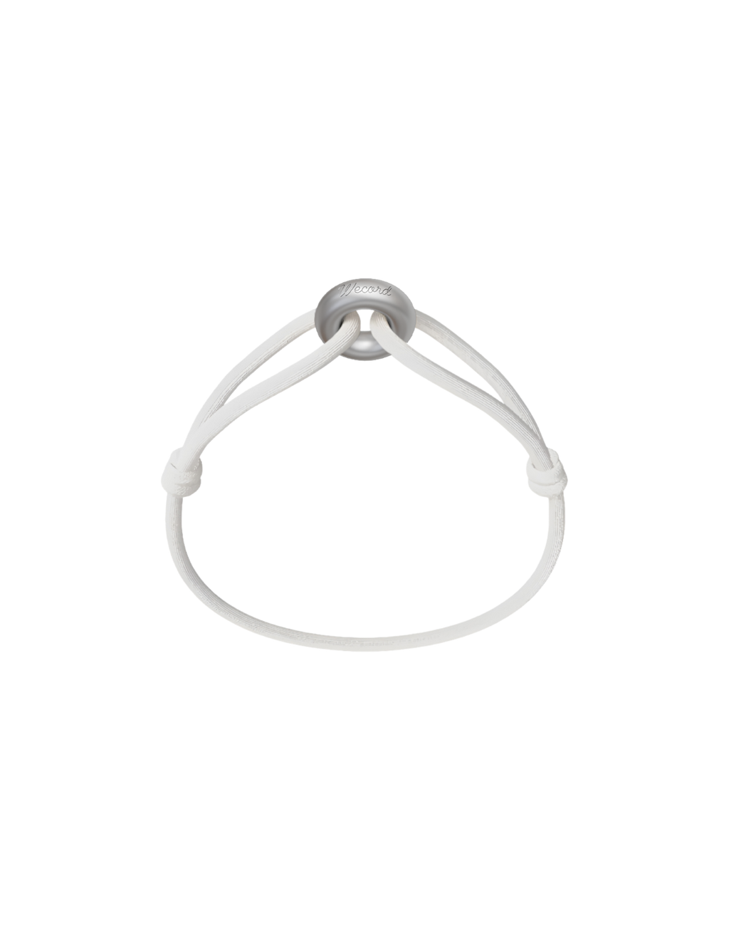Silver Soho Matte Cord Bracelet