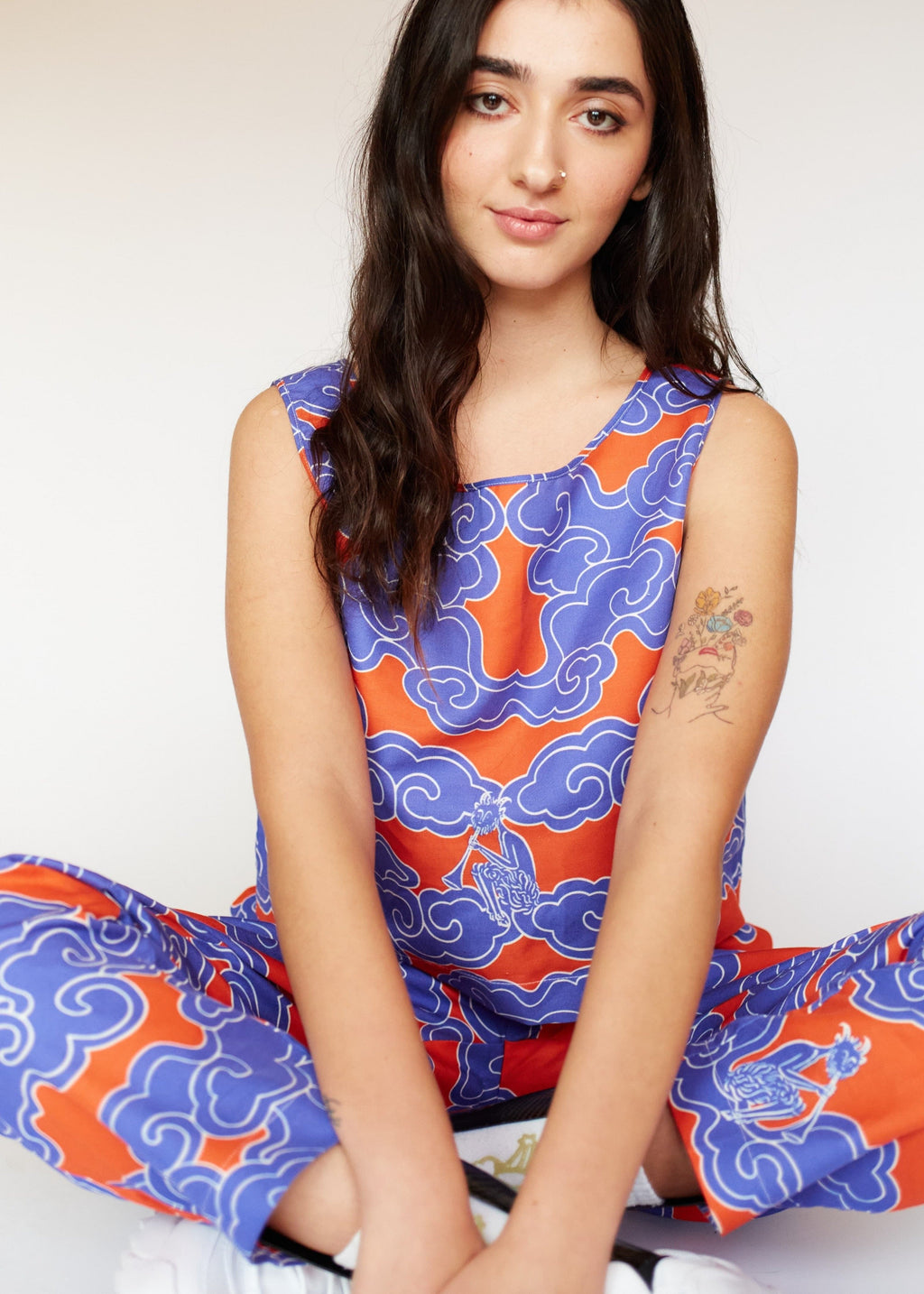 Organic Cotton & Linen Two-Way Tank