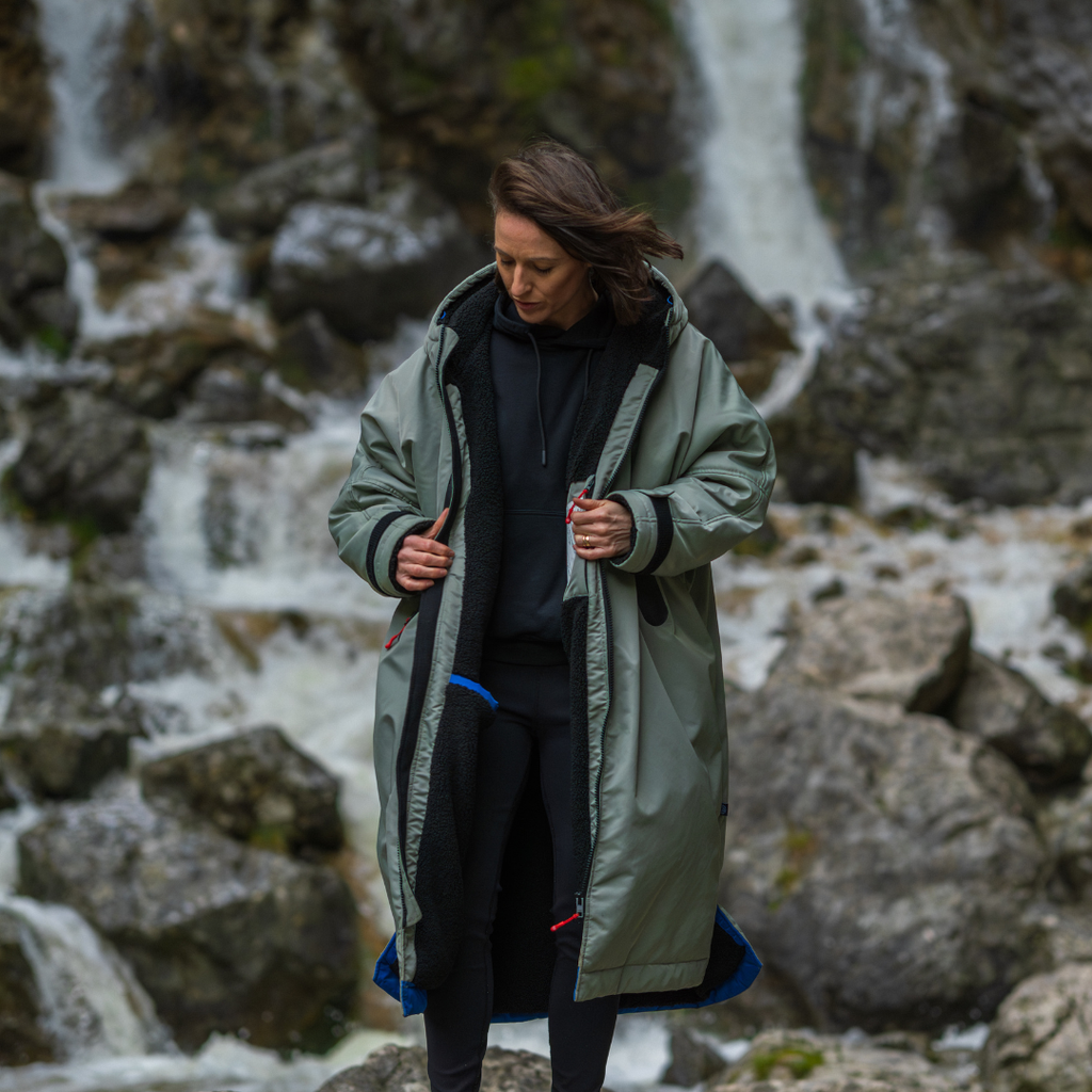 Unisex Brass Monkey Dip Coat Sage