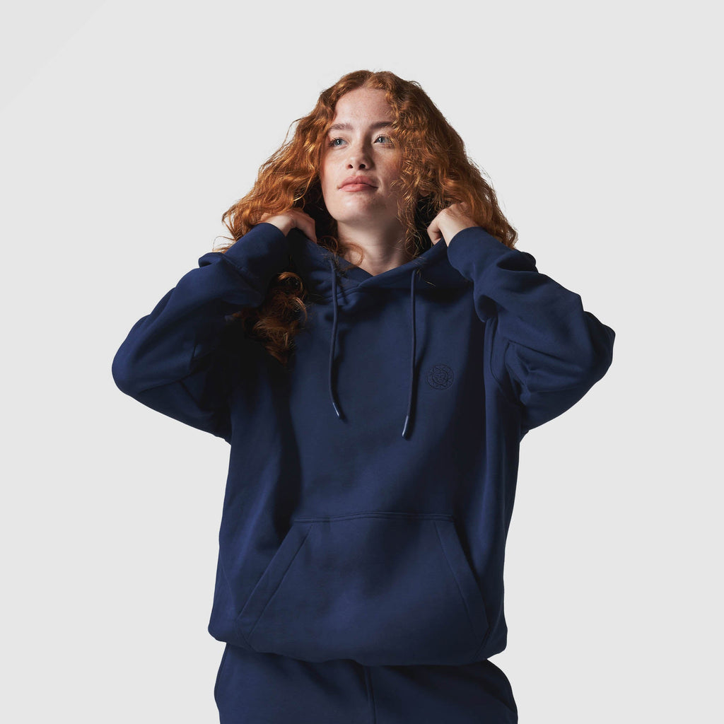 Unisex Brass Monkey Navy Hoodie