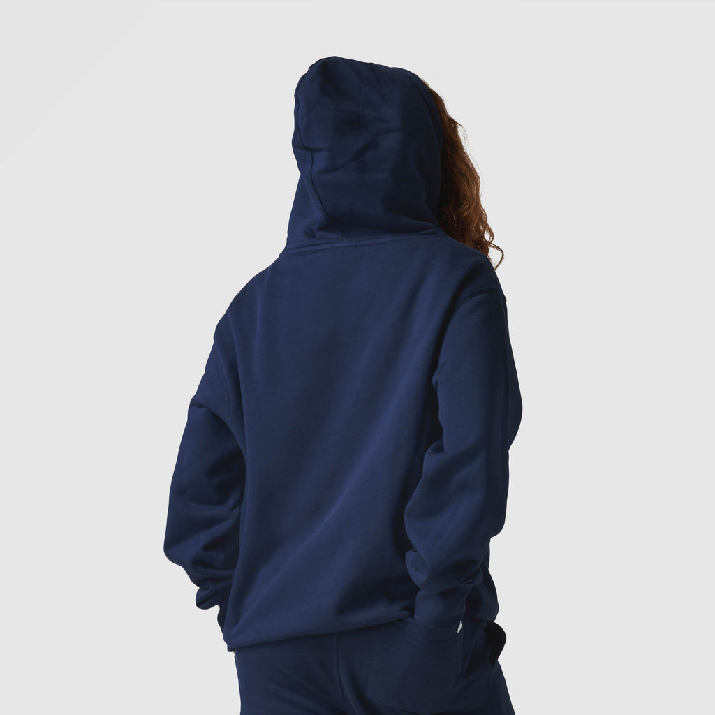Unisex Brass Monkey Navy Hoodie