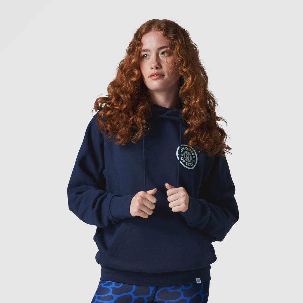 Women's The Queen of Cold Navy Hoodie